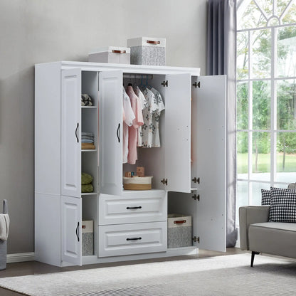 Classic Modern Bedroom Storage Armoire